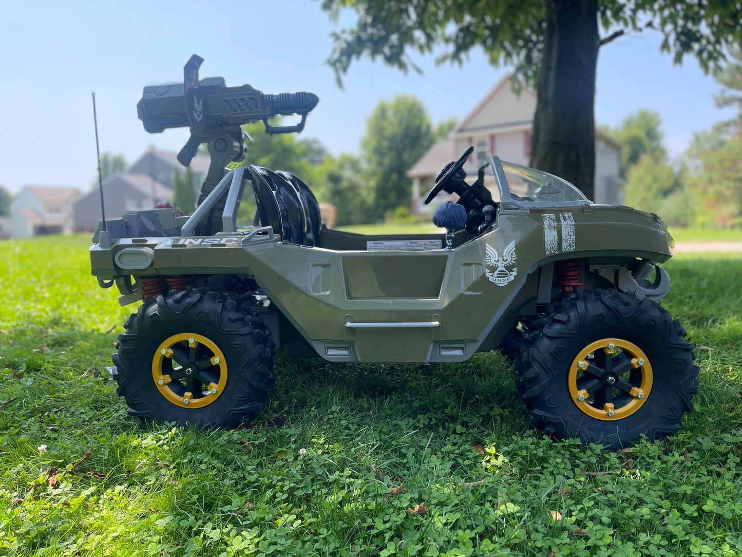 Wheel set for Halo Warthog