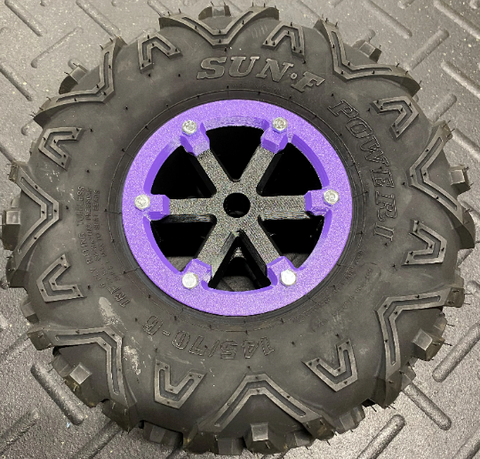 Wheel set for Monster Jam Grave Digger