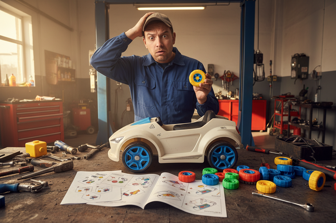 The break down on how to mount a wheelz set to your ride