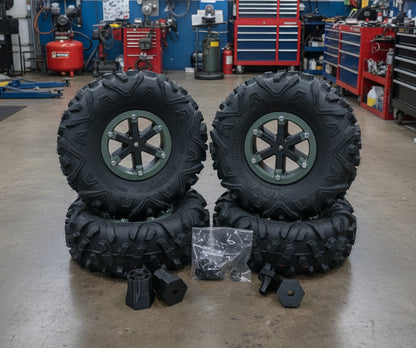 Wheel set for Halo Warthog